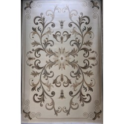 سجاد تركي ايفل 41180A كريم بيج فاتح مقاس 100*300