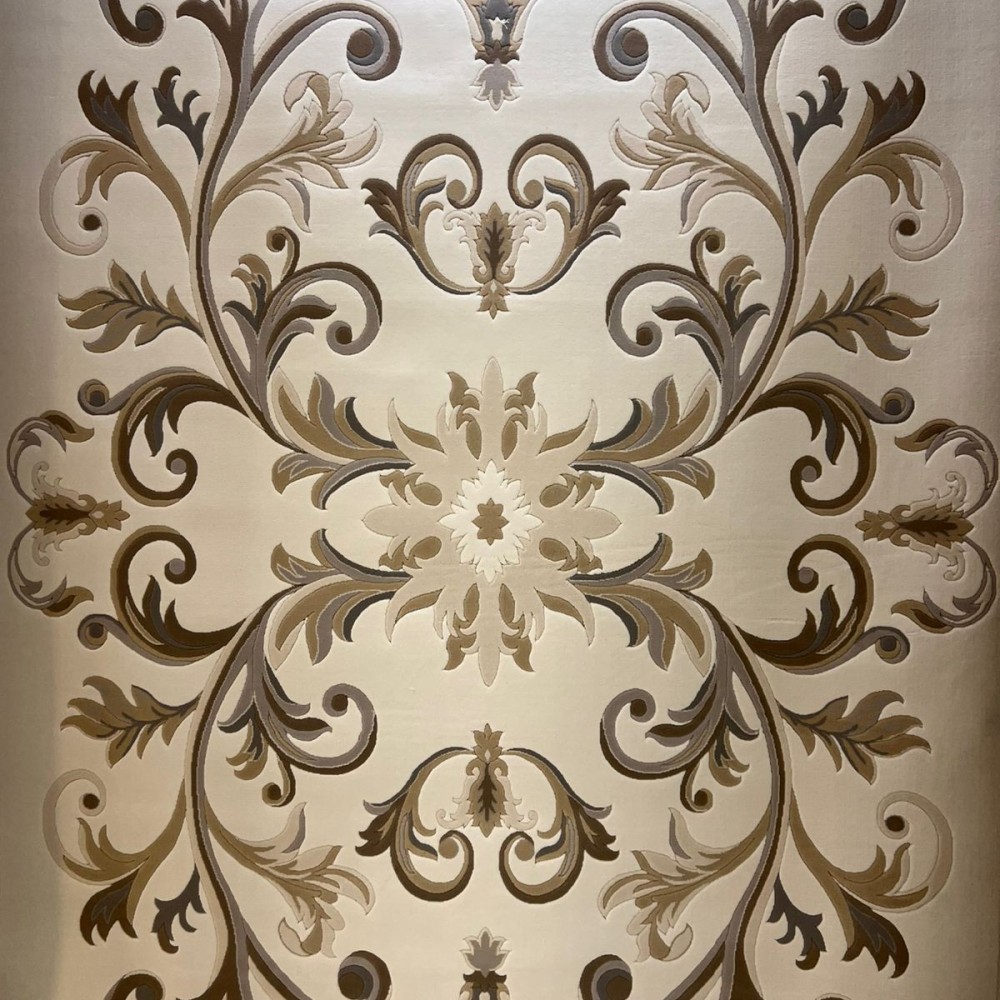 سجاد تركي ايفل 41180A كريم بيج فاتح مقاس 100*300