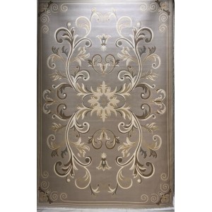 سجاد تركي ايفل 41180A رصاصي بيج فاتح مقاس 200*300