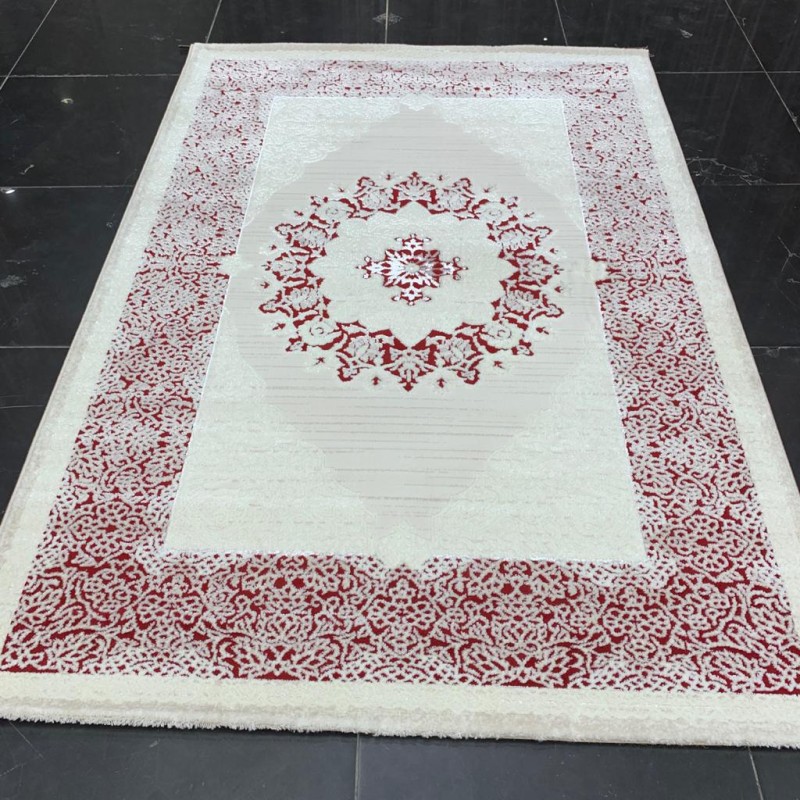 سجاد تركي فانتستيك 014  كريم احمر