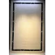 سجاد تركي اطار برواز فريم F495A كريم اسود مقاس 300*400