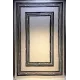 سجاد تركي اطار برواز فريم F499A كريم اسود مقاس 300*400
