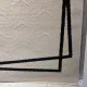سجاد تركي اطار برواز فريم F602A كريم اسود مقاس 80*150