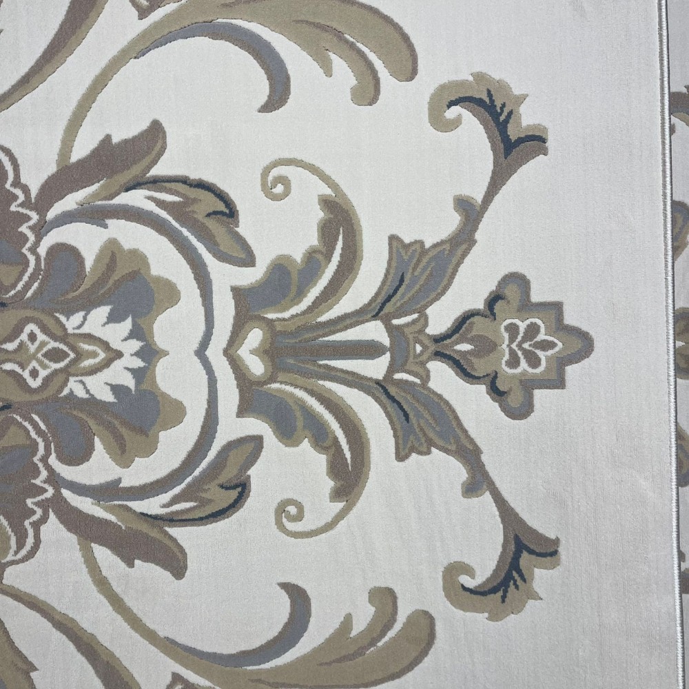 سجاد قصور تركي فرنسي 9002A بيج غامق مقاس 400*500