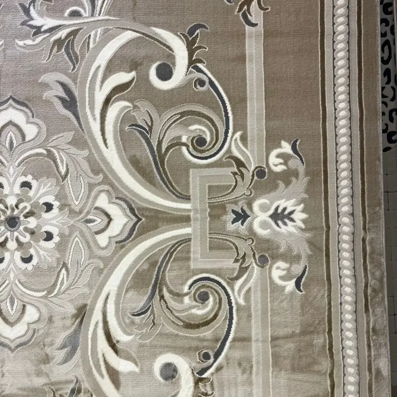 سجاد تركي جنيف نقش فرنسي 42111A بيج مقاس  400*500 - سجاد فرنسي شرقي