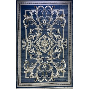 سجاد تركي جنيف نقش فرنسي 42111A سماوي مقاس 50*80