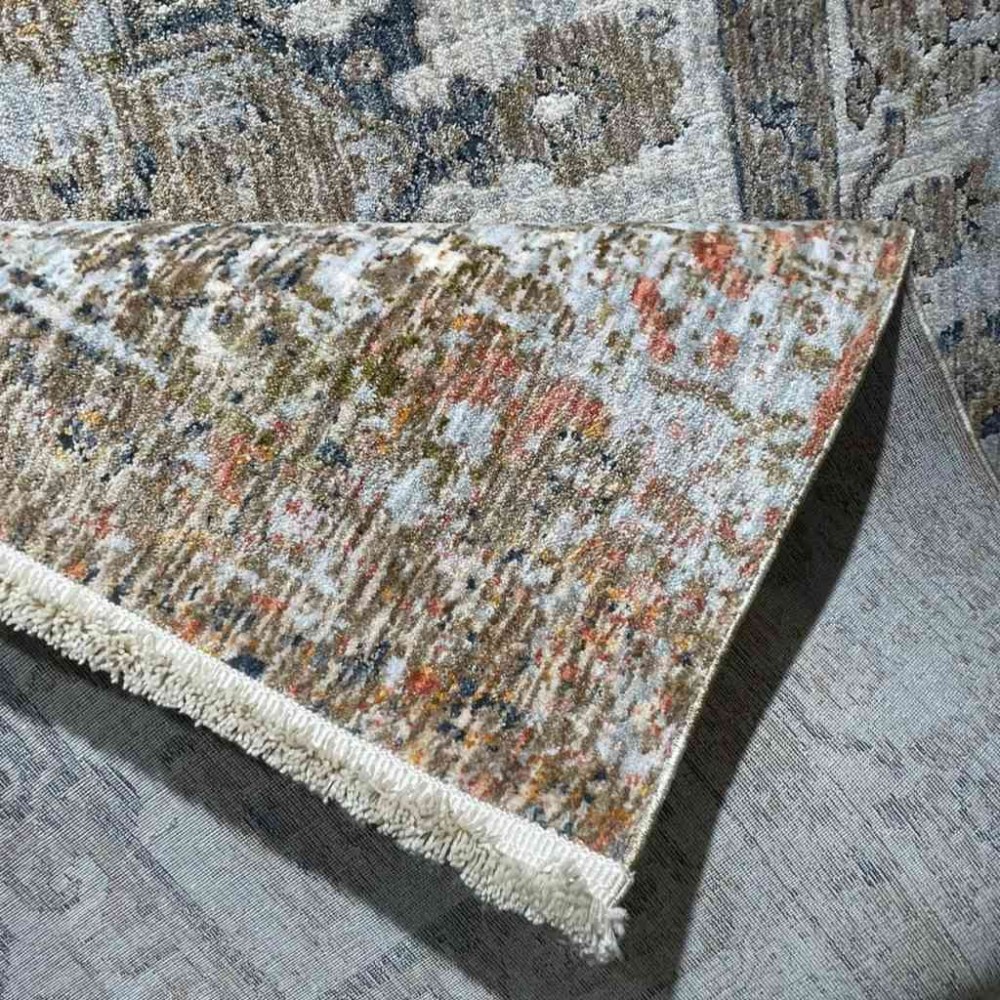 سجاد تركي هانوفر B566B بيج غامق رصاصي فاتح مقاس 300*400