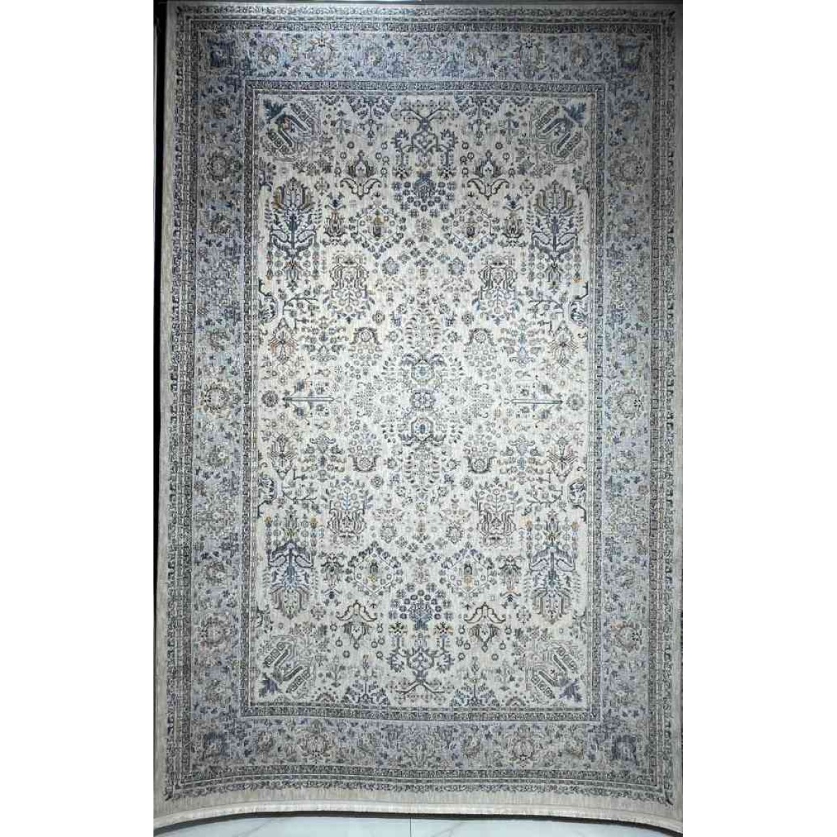 سجاد تركي هانوفر KB95A بيج رصاصي فاتح مقاس 200*300