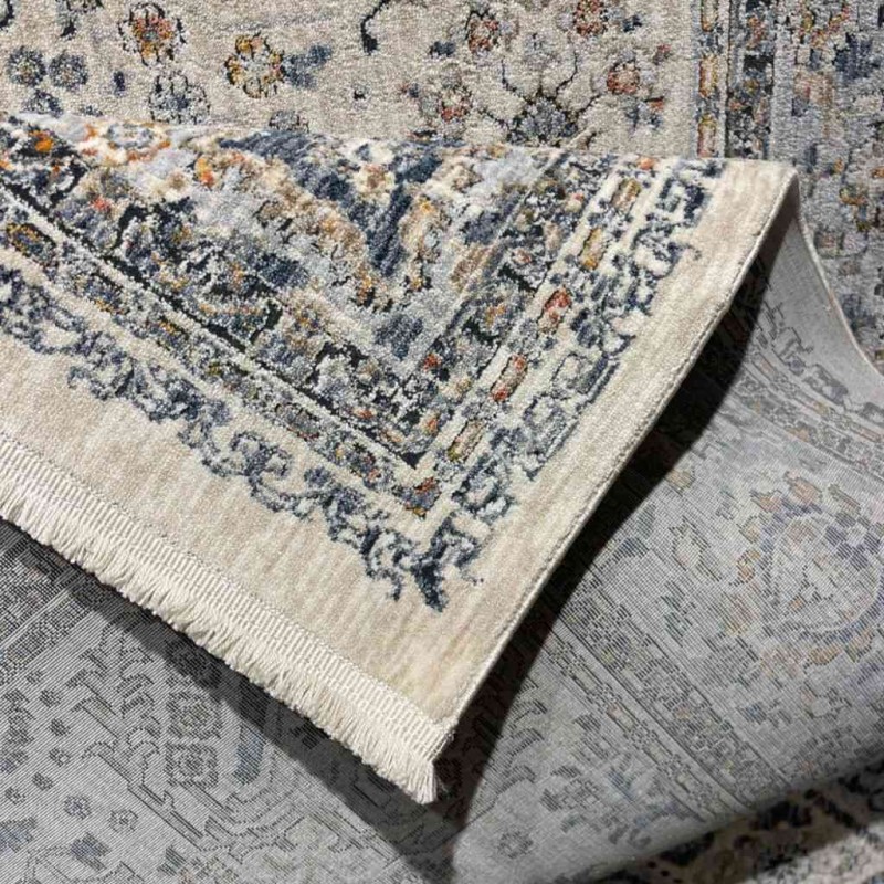 سجاد تركي هانوفر KB95A بيج رصاصي فاتح مقاس 200*300