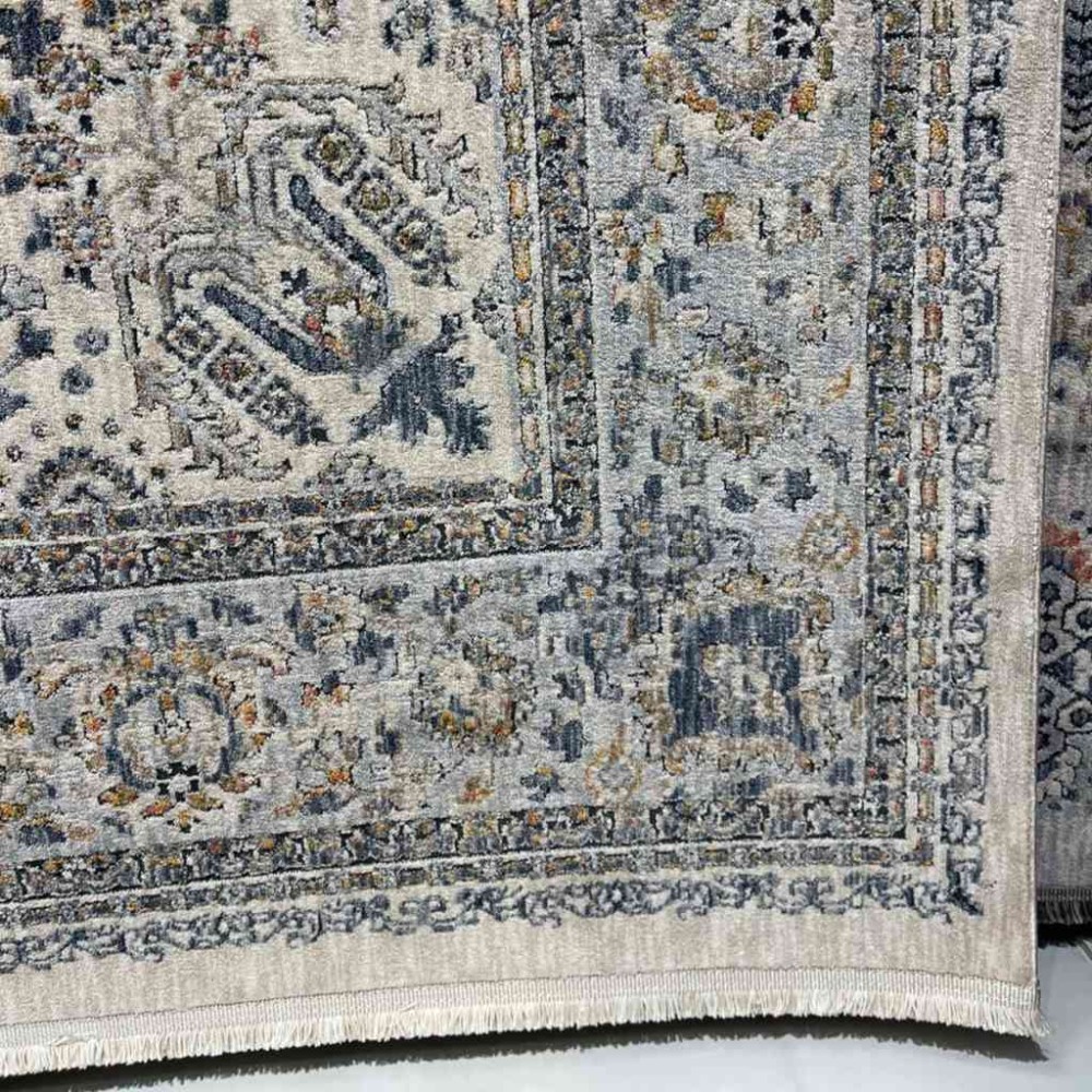 سجاد تركي هانوفر KB95A بيج رصاصي فاتح مقاس 300*400