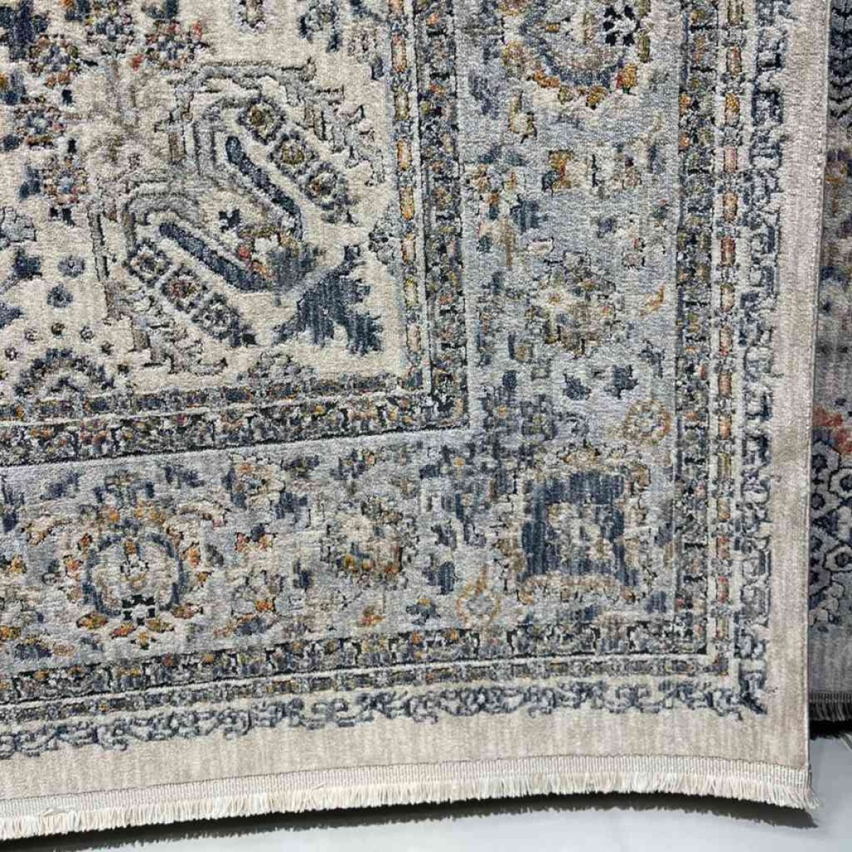 سجاد تركي هانوفر KB95A بيج رصاصي فاتح مقاس 200*300