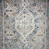 سجاد تركي هانوفر KC17A رصاصي فاتح مولتي روز مقاس 150*220
