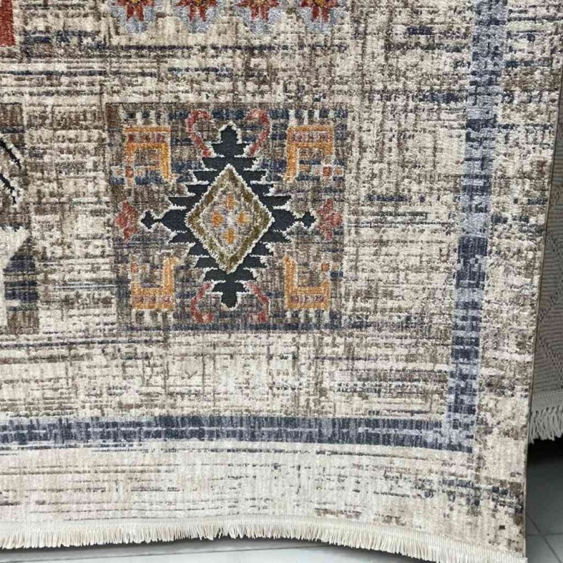 سجاد تركي هانوفر O307G بيج غامق بيج مقاس 200*300