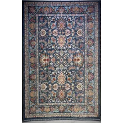 سجاد تركي هانوفر KM79A سماوي غامق كريم مقاس 150*220