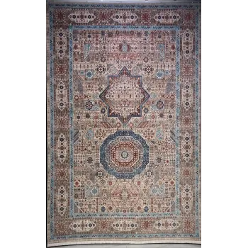 سجاد تركي هانوفر KM82A كريم زهري مقاس 200*300