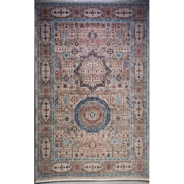 سجاد تركي هانوفر KM82A كريم زهري مقاس 200*300