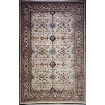 سجاد تركي هانوفر KM88A كريم بيج غامق مقاس 150*220