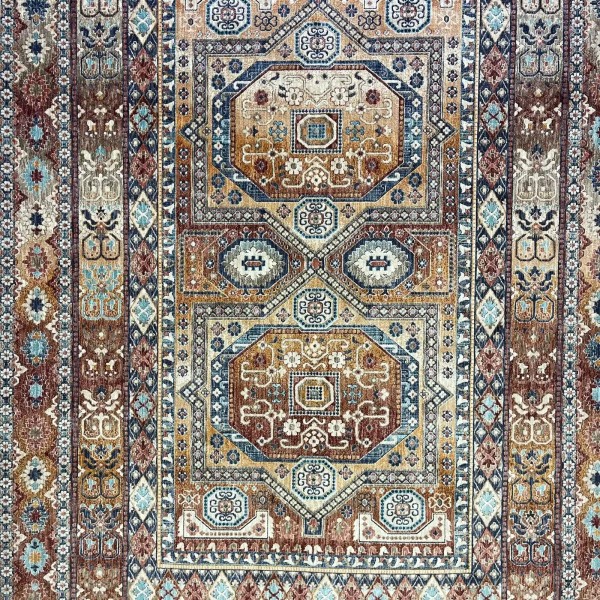 سجاد تركي هانوفر KM90A اورنج احمر مقاس 200*300