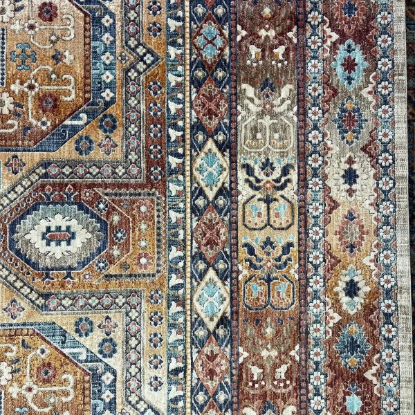 سجاد تركي هانوفر KM90A اورنج احمر مقاس 200*300