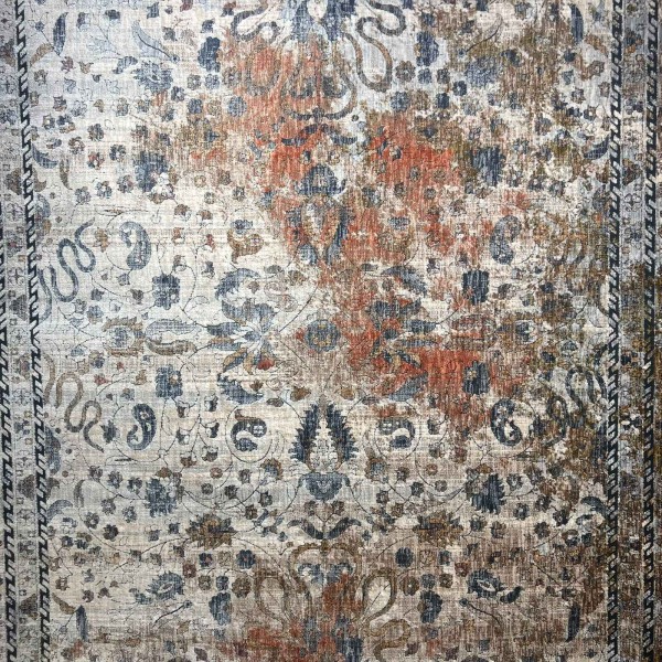 سجاد هانوفر بوهيمي تركي KR24C بيج مولتي روز مقاس 200*300