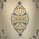 سجاد ايريس تركي N0597A رصاصي دائري مقاس 150*150 - سجاد فرنسي شرقي