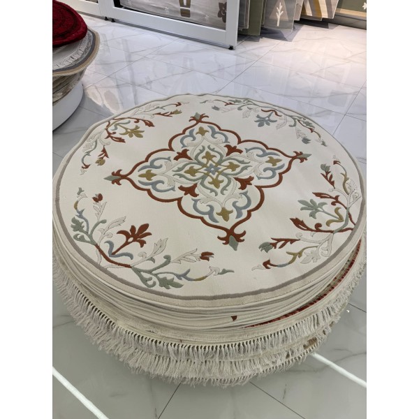 سجاد ايريس تركي N0597A تيرا دائري مقاس 150*150