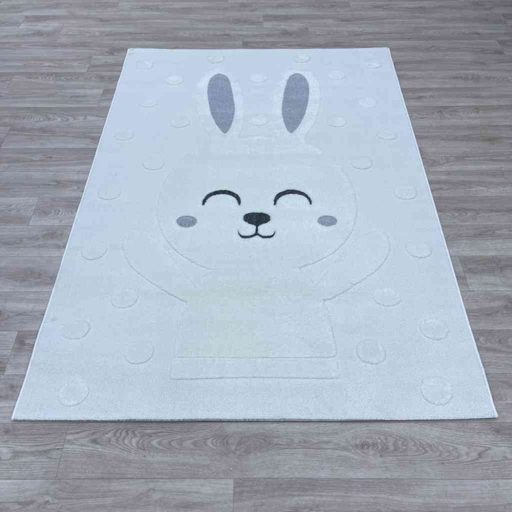 سجاد تركي اطفال كيدز A1079A اللون كريم مقاس 80*150