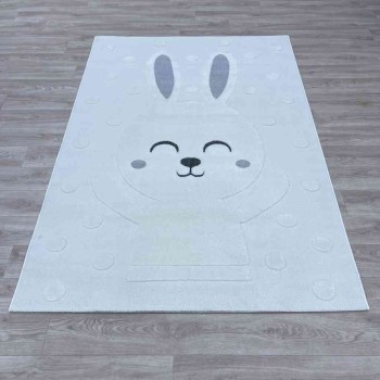 سجاد تركي اطفال كيدز A1079A اللون كريم مقاس 80*150