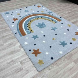 سجاد تركي اطفال كيدز A1570A اللون كريم مقاس 200*290