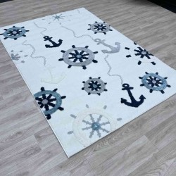 سجاد تركي اطفال كيدز A2699A اللون كريم مقاس 80*150