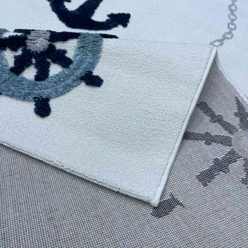 سجاد تركي اطفال كيدز A2699A اللون كريم مقاس 80*150