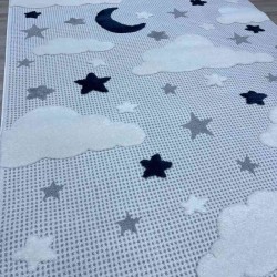 سجاد تركي اطفال كيدز A2704A اللون كريم مقاس 80*150