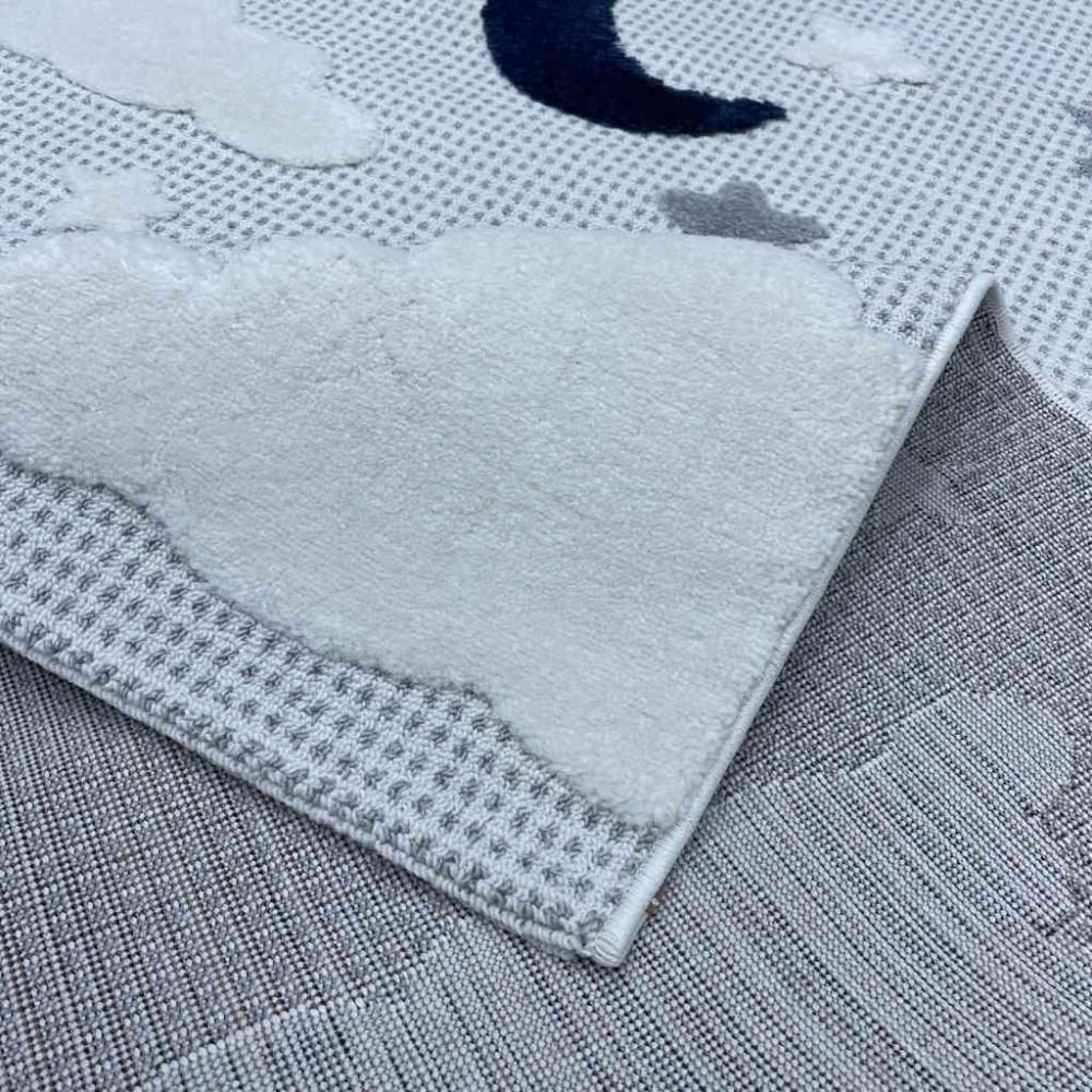 سجاد تركي اطفال كيدز A2704A اللون كريم مقاس 80*150