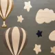 سجاد تركي اطفال كيدز بلاس 441558A اللون سماوي فاتح مقاس 80*150