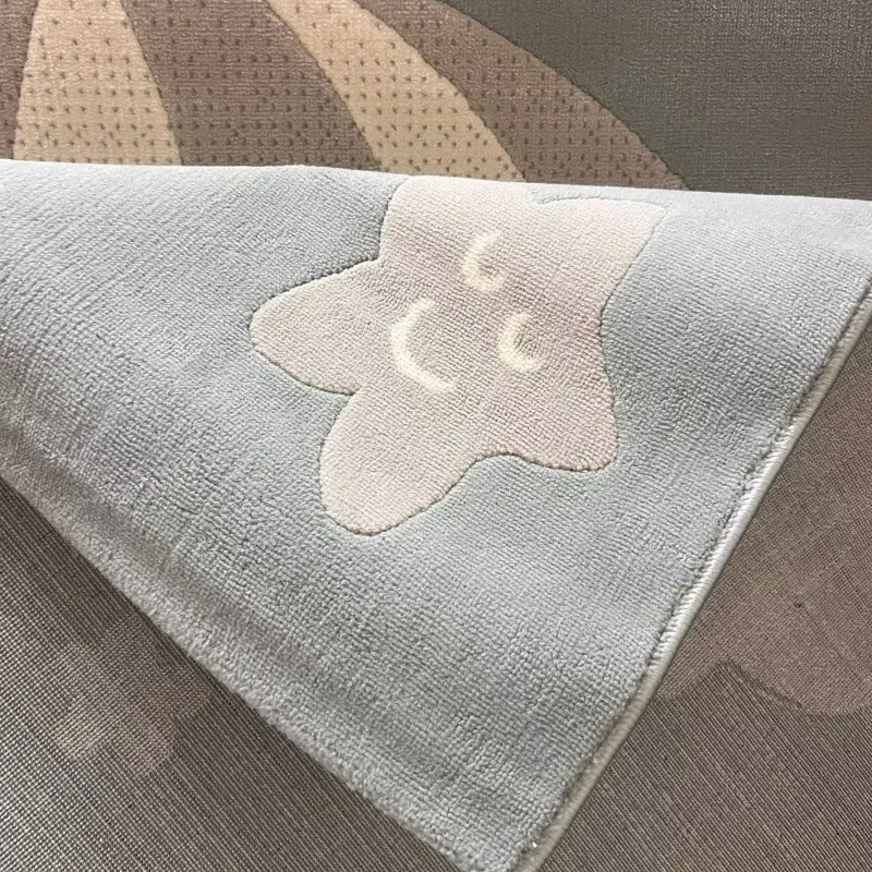سجاد تركي اطفال كيدز بلاس 41561A اللون سماوي فاتح مقاس 200*300