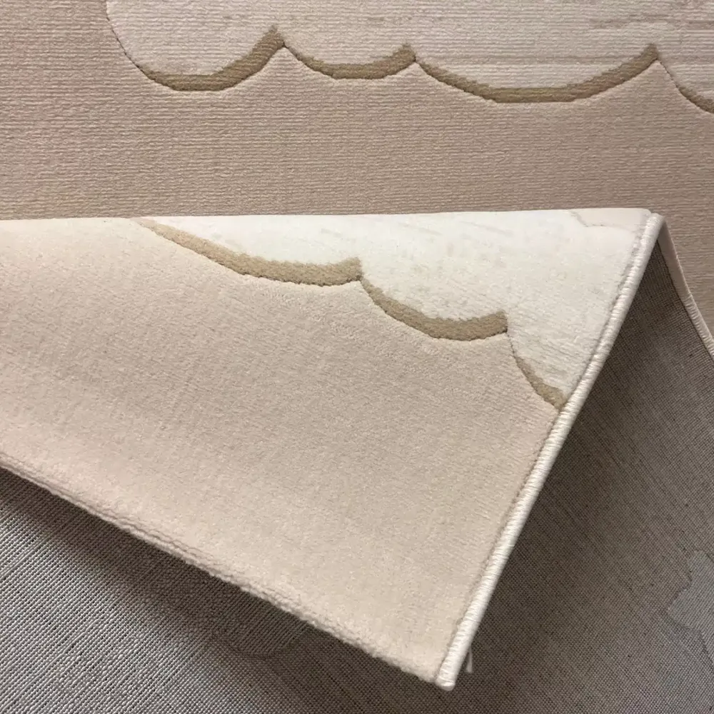 سجاد تركي اطفال كيدز بلاس 41565A اللون كريم مقاس 80*150