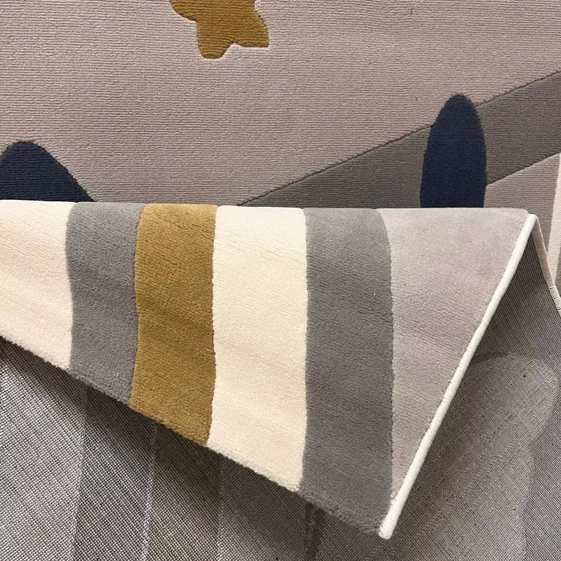 سجاد تركي اطفال كيدز بلاس 42365A اللون رصاصي فاتح مقاس 80*150