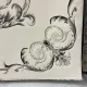 سجاد تركي لندن 41249A كريم اسود مقاس 400*500