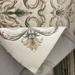 سجاد تركي لندن 41249A كريم اخضر مقاس 200*300