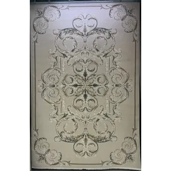 سجاد تركي لندن 41249A بيج فاتح اخضر مقاس 400*500