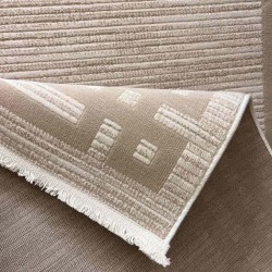 سجاد تركي مودرن فندقي لورين F414C كريم بيج مقاس 100*200 سجاد تركي مودرن فندقي لورين F414C كريم بيج مقاس 100*200