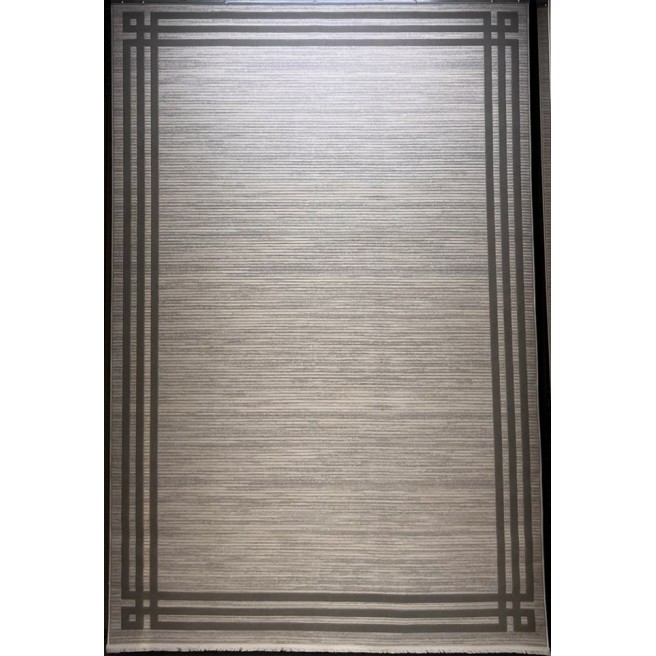 سجاد تركي مودرن فندقي لورين F414C كريم رصاصي مقاس 150*220 سجاد تركي مودرن فندقي لورين F414C كريم رصاصي مقاس 150*220