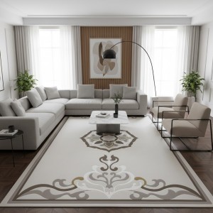 سجاد تركي لافندر N0598A بيج مقاس 100*300