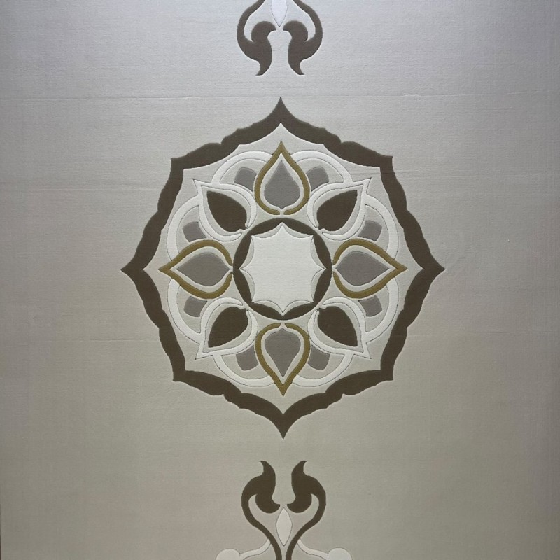 سجاد تركي لافندر N0598A بيج مقاس 100*300