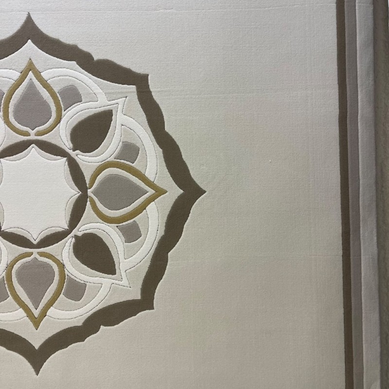 سجاد تركي لافندر N0598A بيج مقاس 100*300