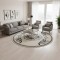 سجاد تركي لافندر N0598A اسود دائري مقاس 150*150