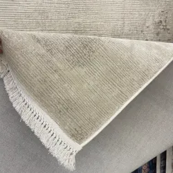 سجاد تركي مودرن لافيش 37842A كريم بيج مقاس 50*80
