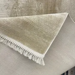 سجاد تركي مودرن لافيش 37842A كريم ذهبي مقاس 80*150