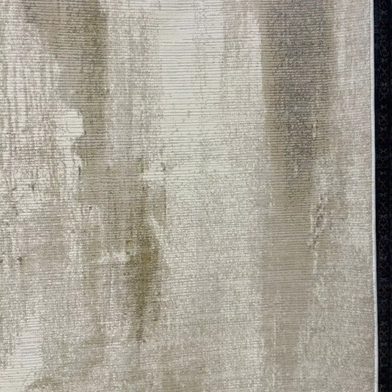 سجاد تركي مودرن لافيش 37842A كريم ذهبي مقاس 50*80