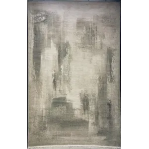 سجاد تركي مودرن لافيش 37842A كريم اخضر مقاس 200*300